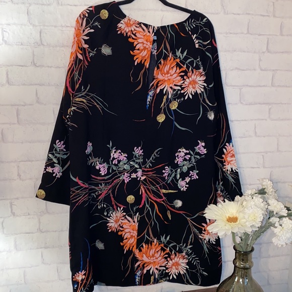 NWT H&M Gorgeous Floral Dress Size L - Picture 14 of 16